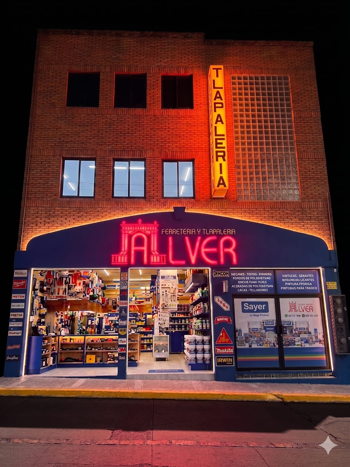 Fachada de Ferretería y Tlapalería Alver en Aguascalientes Centro